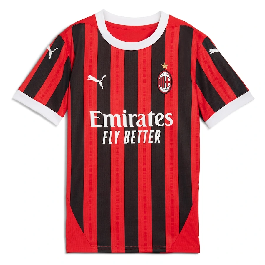 AC Milan Home Kit 24 25 Football Kits Pro AC Milan Home Kit 24 25 Football Kits Pro