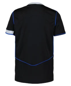 Nike Chelsea Third Kit 25/26, black, short sleeves, back view, no name or number.