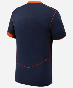 Back of Inter Milan Third Kit 25/26 by Nike, Thunder Blue, short sleeves, blank back without name or number.