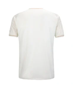 Back view of Adidas Nottingham Forest Away Kit 25/26 in off-white with crew neck and short sleeves, no name or number.