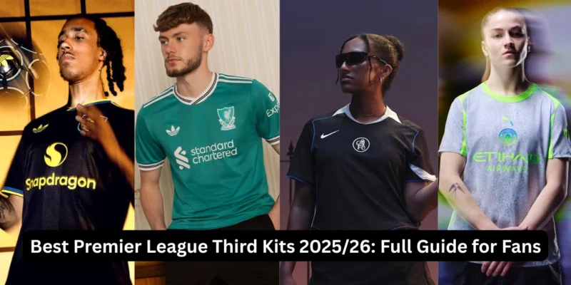 Best Premier League Third Kits 2025/26