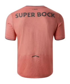 Back view of the NB FC Porto 25/26 Away Kit in sunfade pink with crewneck and short sleeves, no name or number.