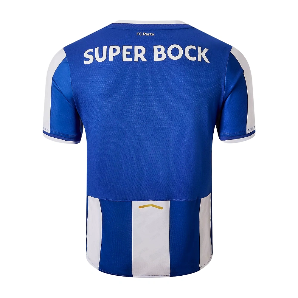 Back view of the NB FC Porto Home Kit 25/26 in blue and white with crewneck and short sleeves, no name or number.