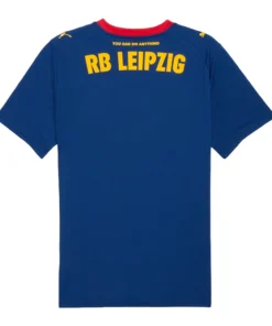 Back view of RB Leipzig Away Kit 25/26 by PUMA in navy, crewneck, short sleeves, without name or number.