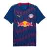 PUMA RB Leipzig Away Kit 25/26, front view, deep navy, crewneck collar, short-sleeved design.