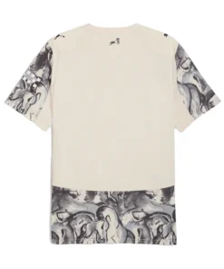 Manchester City Year of the Horse Kit 2026 by PUMA back view, Fire Horse artwork, no name or number.