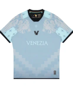 Special Edition Venezia Blue Fourth Kit 25/26 by NOCTA in shades of blue with centre chest crest and logo.
