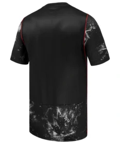 Back view of Nike Canada Away Jersey 2026, short sleeves, black design, no name or number.
