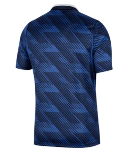 Back view of France Home Kit 2026 by Nike in iconic blue with short sleeves, no name or number.