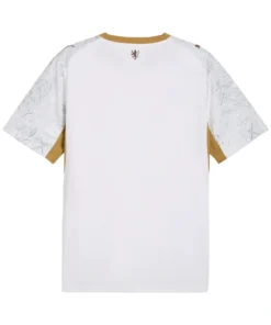 Back view of PUMA Czechia Away Kit 2026, solid white back, short sleeves, no name or number.