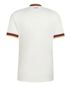 Adidas Spain Away Kit 2026, back view, off-white base with "ESPAÑA" text on back neck, no name or number.
