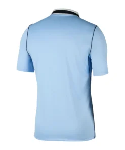 Nike Uruguay Home Jersey 2026, back view, sky blue base with a navy back collar, blank design with no name or number.