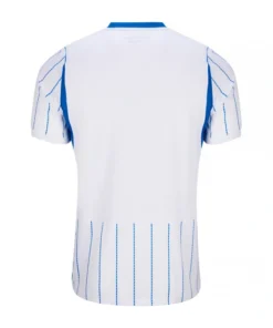 Back view of the Nike Brighton Away Jersey 26/27 in white with blue pinstripes and no name or number printing.