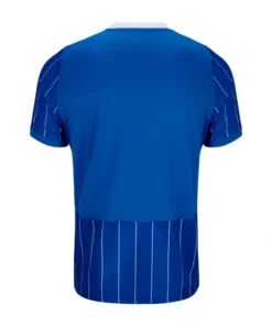 Back view of the blank Nike Brighton Home Jersey 26/27 in royal blue with white pinstripes, with no name or number.