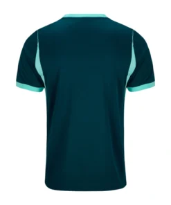 Blank back view of the Nike Brighton Third Jersey 26/27 in deep teal with no name or number printing.