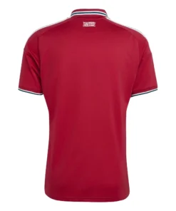 adidas Manchester United Home Jersey 26/27, back view, clean red design with short sleeves, no name or number.