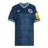 Front view of the adidas Newcastle United Away Kit 26/27 in night navy with vintage club crest and Trefoil logo.